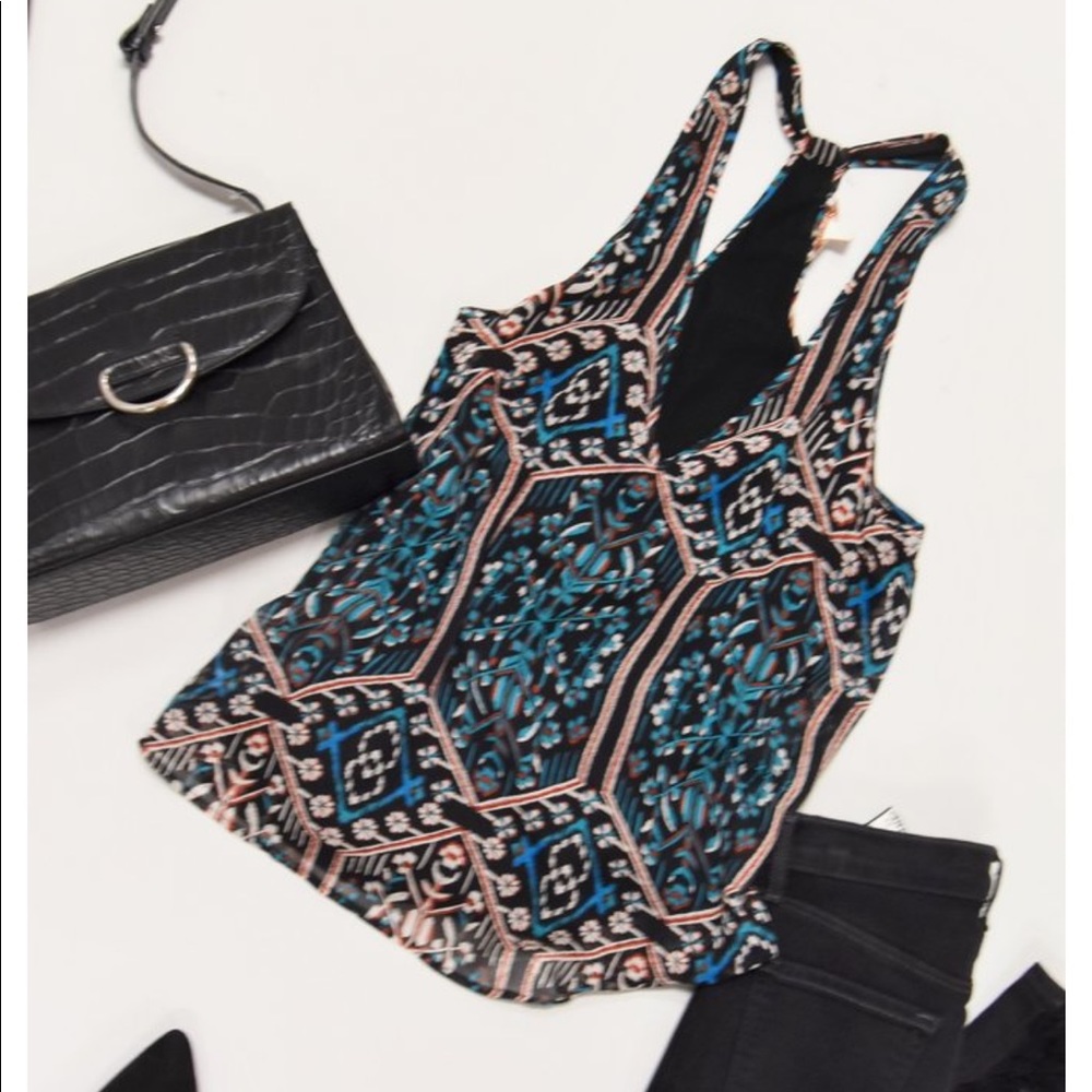 Ella Moss Printed Tank